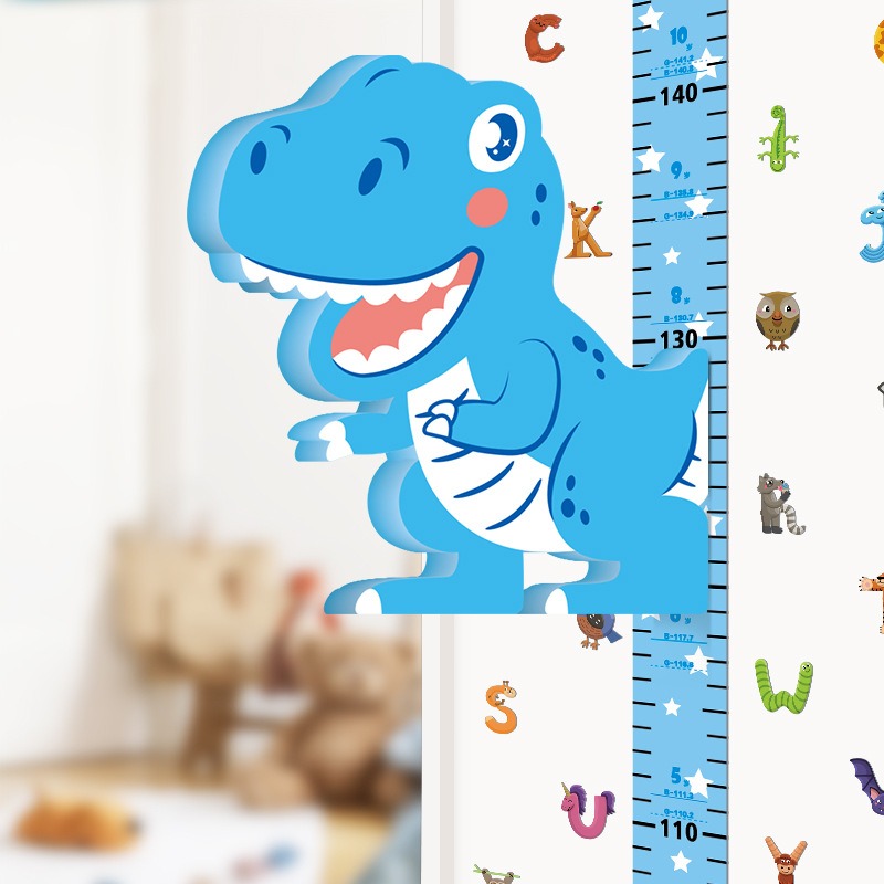 Baby Girl Nursery Quotes - 定規キリン 3D 身長ステッカー赤ちゃん子供の身長測定テープ磁気漫画男の子と女の子の身長測定