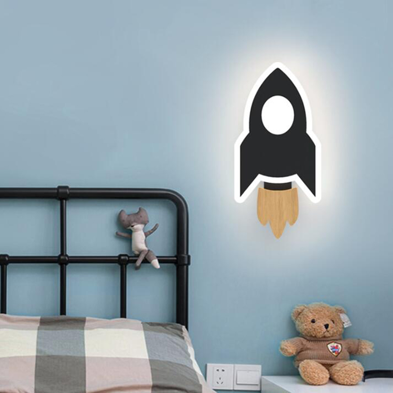 Baby Nursery Wall Lights - モダンでクリエイティブなLEDウォールランプ,漫画のキャラクター,室内装飾ライト,子供と赤ちゃんの部屋,ベッドサイドランプ