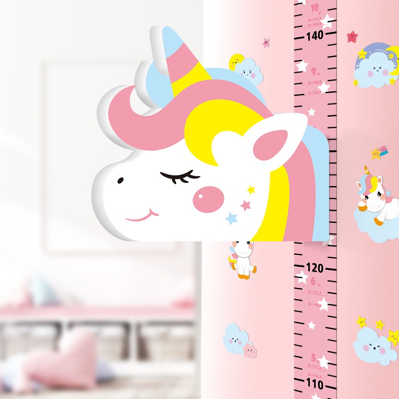 定規キリン 3D 身長ステッカー赤ちゃん子供の身長測定テープ - Baby Girl Nursery Quotes のレビューと価格