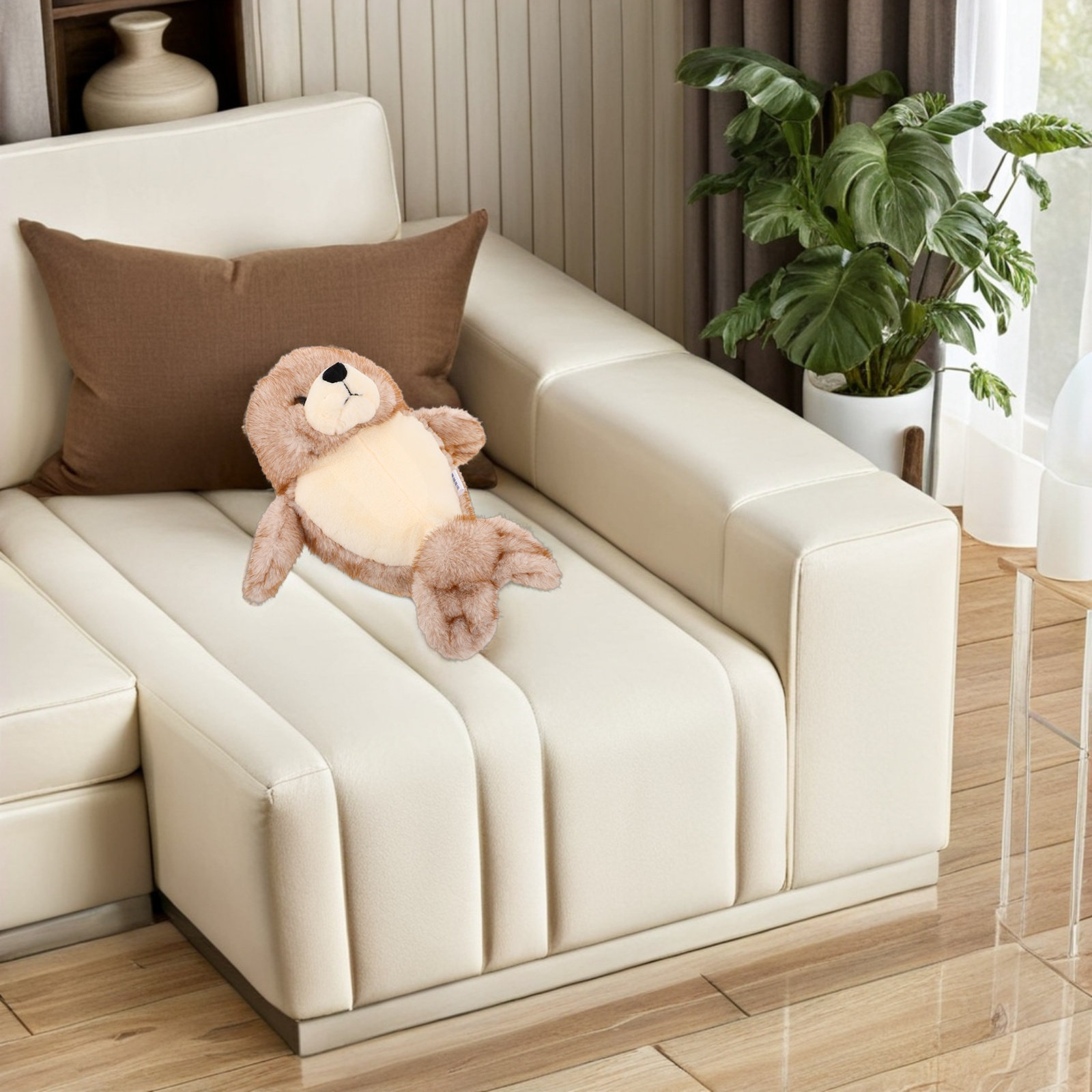 ぬいぐるみ、柔らかい、抱きしめやすい、茶色、子供部屋の装飾、 - Baby Nursery Decor Girl のレビューと価格